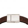 Gemshine - Damen - Armband - Schutz Engel - Flügel - 925 Silber - WISHES - Braun Dunkel - Magnetverschluss – Bild 4
