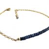 Gemshine - Damen - Armband - Vergoldet - Saphir - Blau - CONFETTI