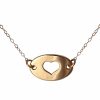 Gemshine - Damen - Halskette - Anhänger - WISHES - Herz - Rose Gold - 47 cm