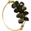 Gemshine - Damen - Ring - Vergoldet - Rauchquarz - Braun, Ringgröße:52 (16.6) – Bild 3