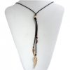 Gemshine - Damen - Halskette - Anhänger - 925 Silber - Vergoldet - Braun - WINGS - 60 cm – Bild 4