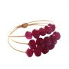 Gemshine - Damen - Ring - Vergoldet - Rubin - Rot, Ringgröße:53 (16.9) – Bild 4