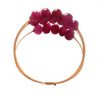 Gemshine - Damen - Ring - Vergoldet - Rubin - Rot, Ringgröße:55 (17.5) – Bild 4