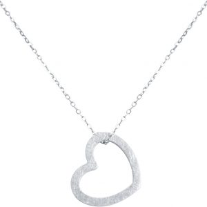 Gemshine  - Damen - Herz - Halskette - Anhänger - 925 Silber - 2,5 cm
