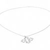 Gemshine - Damen - Halskette - Anhänger - Kreuz - 925 Silber - 3 cm – Bild 3