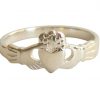 Gemshine  - Damen - Ring - 925 Silber - Claddagh, Ringgröße:55 (17.5) – Bild 3