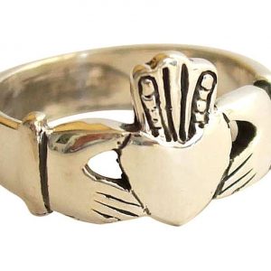Gemshine  - Damen - Ring - 925 Silber - Claddagh, Ringgröße:53 (16.9)