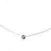 Gemshine - Damen - Halskette - 0,03 Karat Diamant - 925er Sterling Silber - 42 cm – Bild 3