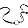 Gemshine - Damen - Armband - Wickelarmband - KNOTS Clover - 925 Silber - Schwarz - Größenverstellbar – Bild 4