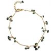 Gemshine - Damen - Armband - Vergoldet - Smaragd - Grün - CONFETTI – Bild 3