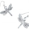 Gemshine - Damen -  Ohrringe - 925 Silber - LIBELLE - 3 cm – Bild 4